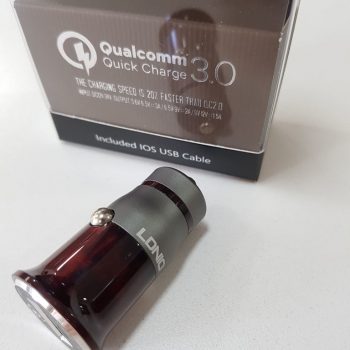 12V AUTO CARGA RAPIDA SIN CABLE QC3 LDNIO