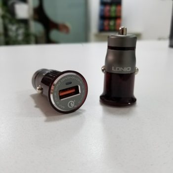 12V AUTO CARGA RAPIDA CON CABLE QC3 LDNIO