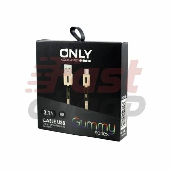 CABLE USB MOD 66 - COLORES - V8 - ROSA ONLY