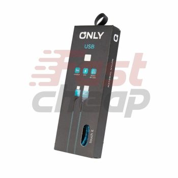 CABLE USB MOD 58 - TEXTIL ONLY - V8 - AZUL ONLY