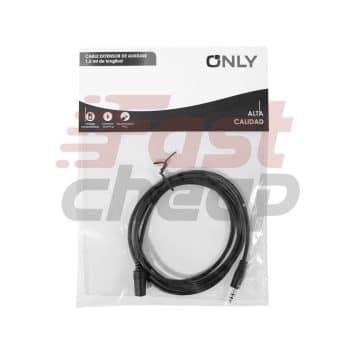 CABLE EXTENSOR AUX 3.5MM - 1.5 MTS ONLY