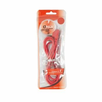 CABLE USB MOD 54 - ELE ONLY - TIPO C - ROJO ONLY