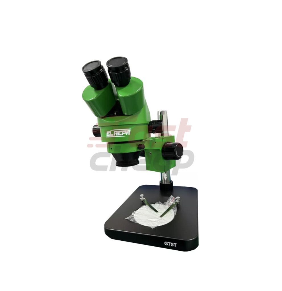 TRINOCULAR + CAMARA + ARO LUZ LED G75T EL REPA ERPC