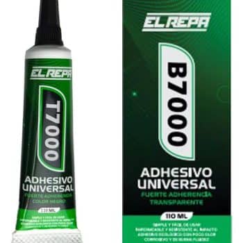 PEGAMENTO T7000 NEGRO (110ML) ELREPA