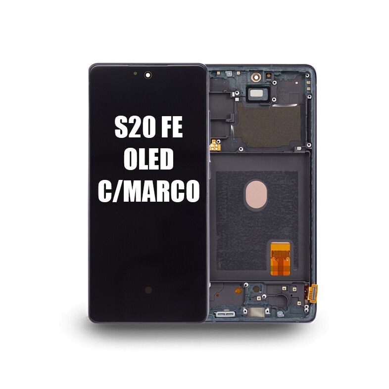 S20FE OLED C/MARCO ORIGINAL GENUINO SAMSUNG