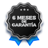 6 meses de garantía